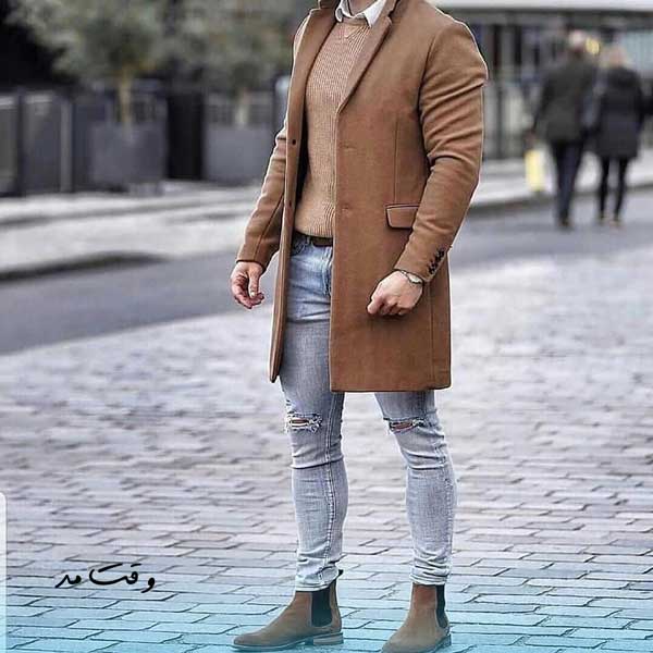 استایل متفاوت پاییزی مردانه با شلوار جین