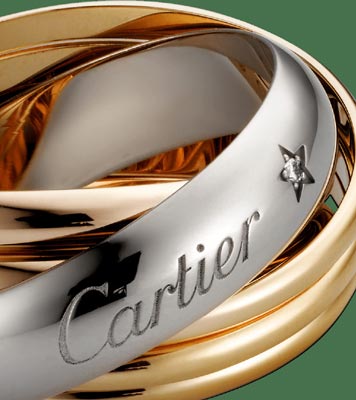 نمونه ای از مدل های برند جواهرات Cartier