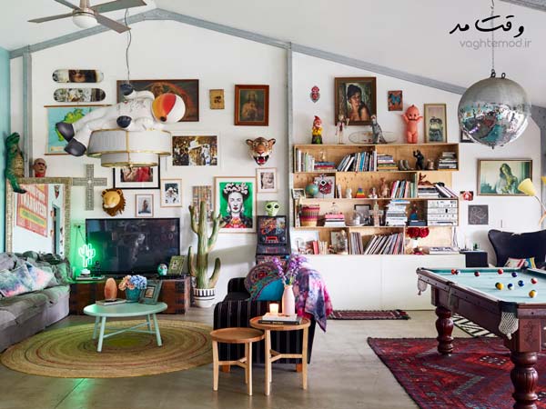 دکوراسیون ماکسیمال یعنی سبک حداکثرگرایی در دکوراسیون منزل و سبک زندگی