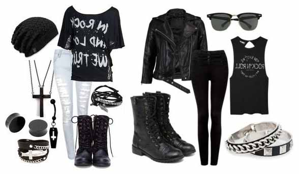 لباس ها و لوازم ضروری برای داشتن استایل و مد پانک را مشاهده می کنید.