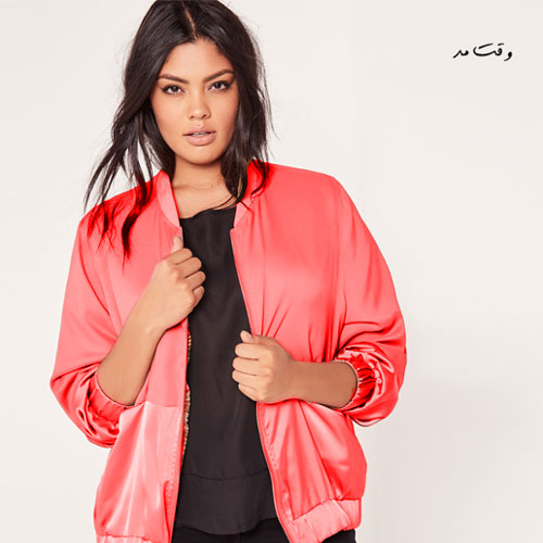 کت اسپرت و صورتی رنگ دخترانه مناسب استایل و فرم بدن مثلث وارونه