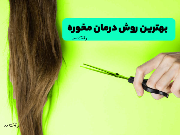 کوتاه کردن مو بهترین راه از بین بردن موخوره است.