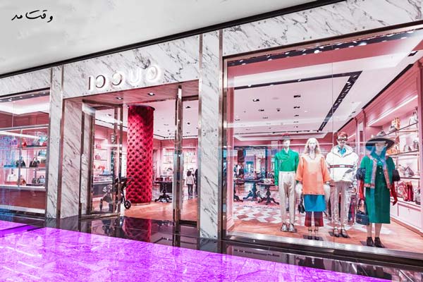 ویترین جذاب از محصولات برند GUCCI