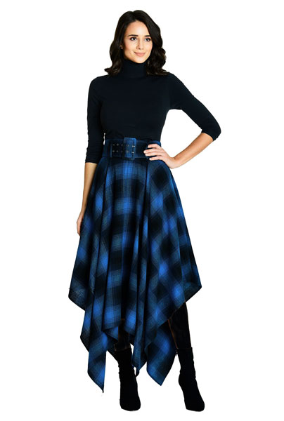 مدل جدید دامن خانگی بلند زنانه 