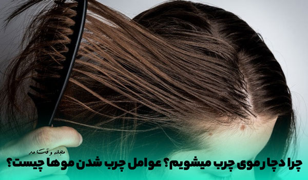 درمان چربی موی سر