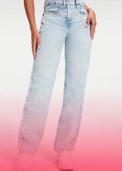 در جواب سوال چگونه قد خود را کوتاه تر نشان دهیم، باید بدانید که شلوار جین نیم بگ زنانه قد شما را کوتاهتر نشان میدهد.