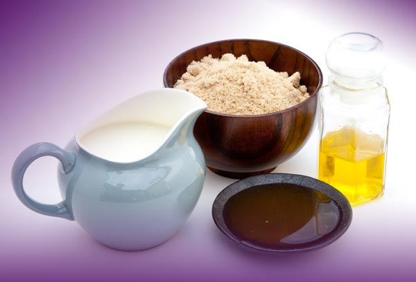 طرز تهیه اسکراب شیر، عسل برای سفیدی و روشن کردن پوست