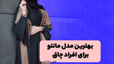 مدل مانتو بلند و جلوباز مشکی اسلامی