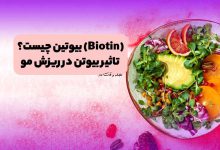میوه های حاوی بیوتین را مشاهده می‌کنید.