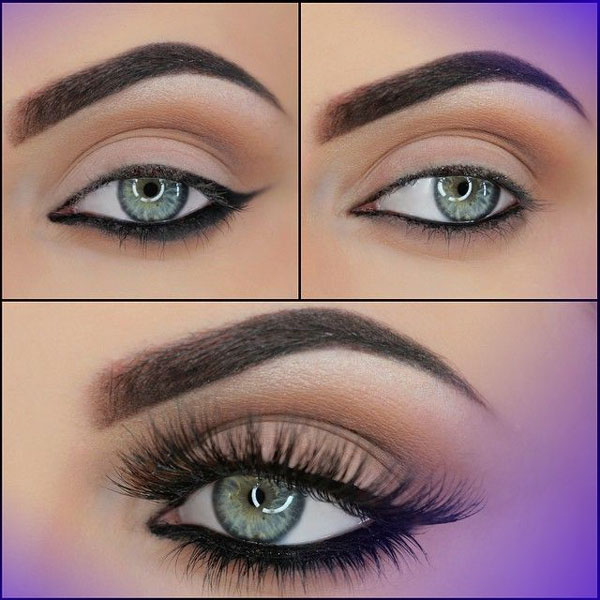 مدل خط چشم نازک بالا و پایین مجلسی