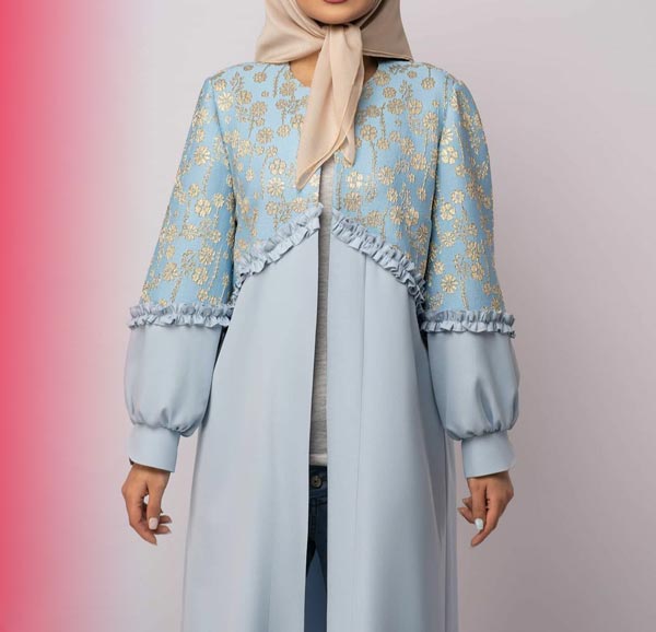 مدل مانتو مجلسی زنانه مناسب افراد قد کوتاه