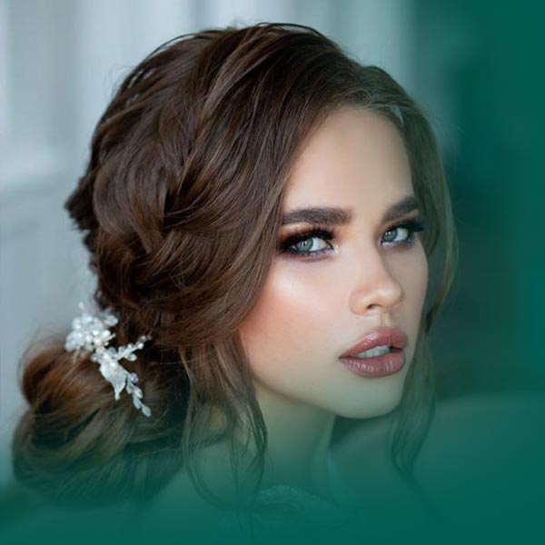 مدل آرایش عروس اروپایی و ساده