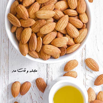 روغن بادام برای درمان موخوره