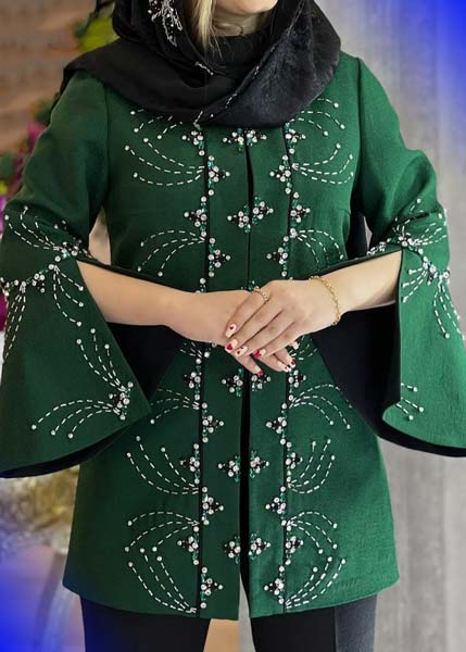 مدل مانتو کتی کوتاه مجلسی زنانه جدید