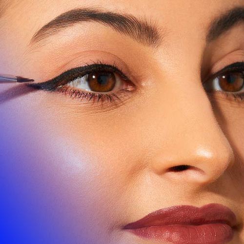 استفاده از خط چشم برای آرایش اسموکی یا دودی