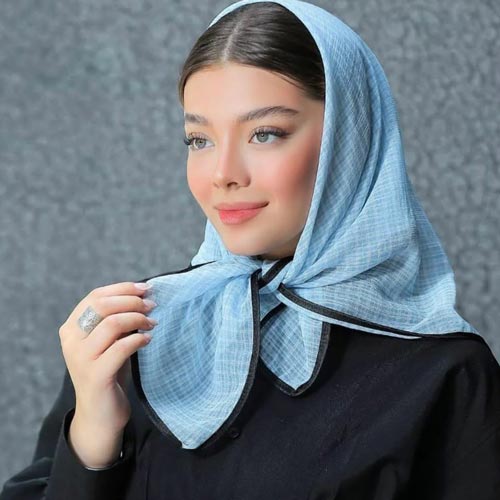مدل روسری مینی اسکارف ابریشمی و مجلسی دخترانه
