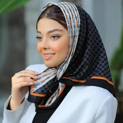 مدل روسری بی بی اسکارف مشکی جدید