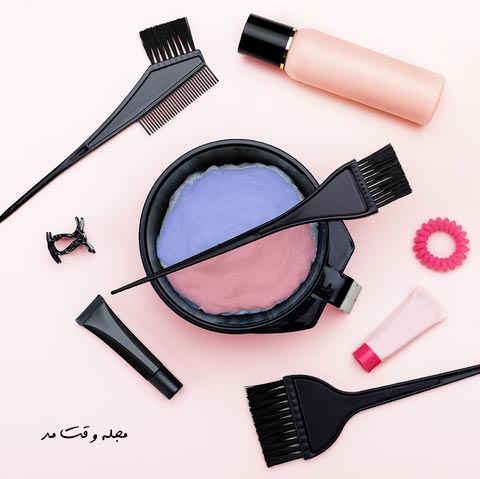 تصویری از رنگ مو بدون آمونیاک