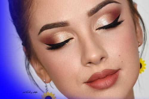 مدل آرایش صورت غلیظ در فصل پاییز
