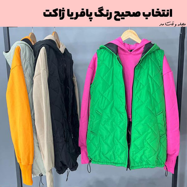 رنگ بندی پافر زیبا و شیک 2023