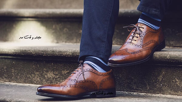 کفش بروز ست شده با کت و شلوار مردانه، مناسب استایل رسمی آقایان