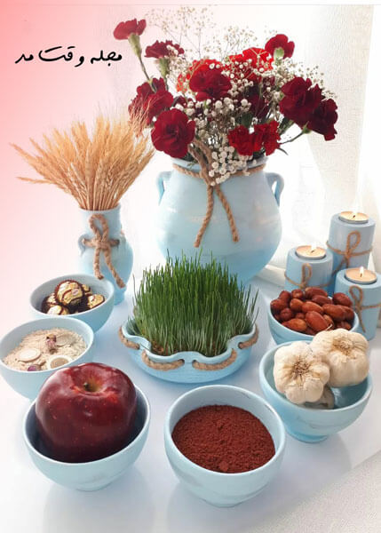 مدل هفت سین ساده و شیک