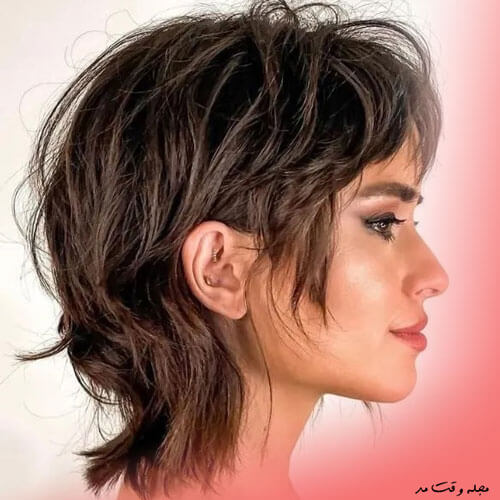 آموزش روش های حالت دادن به مدل مو گرگی در مجله وقت مد