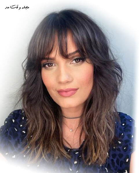 عکس مدل مو گرگی یا ولف کات