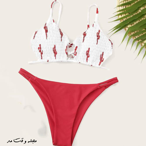 مدلی از لباس بیکینی