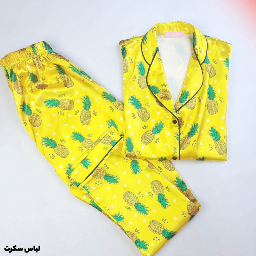 لباس خواب فانتزی دخترانه زرد